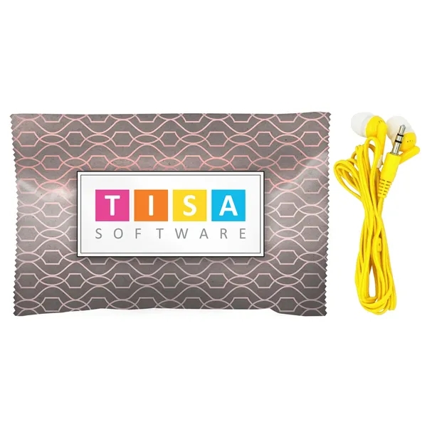 Twist Wrapped Up Ear Bud Set... from ASI 30208 A P Specialties / AP Specialties