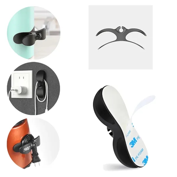 Flexable cable organizer with adhisive installation... from ASI 31517 Admart Products