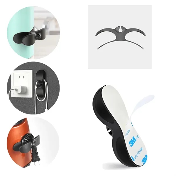 Flexable cable organizer with adhisive installation... from ASI 31517 Admart Products