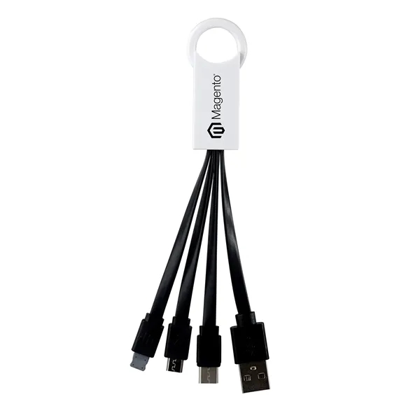 3-IN-1 NOODLE CHARGING CABLE WITH TYPE C USB... from ASI 30208 A P Specialties / AP Specialties