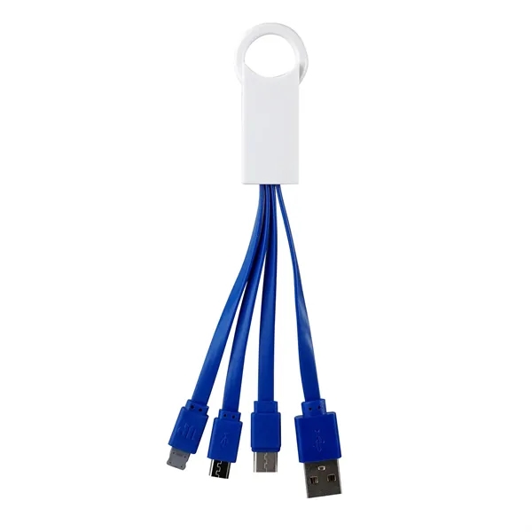 3-IN-1 NOODLE CHARGING CABLE WITH TYPE C USB... from ASI 30208 A P Specialties / AP Specialties