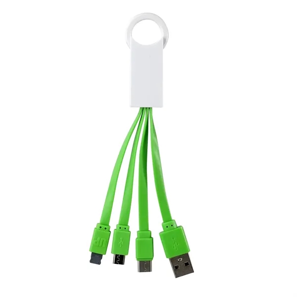 3-IN-1 NOODLE CHARGING CABLE WITH TYPE C USB... from ASI 30208 A P Specialties / AP Specialties