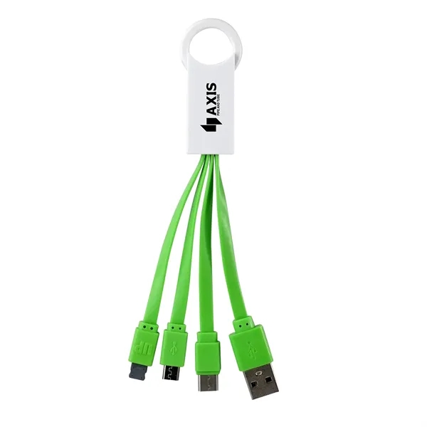 3-IN-1 NOODLE CHARGING CABLE WITH TYPE C USB... from ASI 30208 A P Specialties / AP Specialties