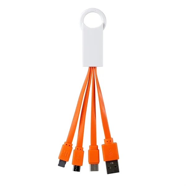 3-IN-1 NOODLE CHARGING CABLE WITH TYPE C USB... from ASI 30208 A P Specialties / AP Specialties