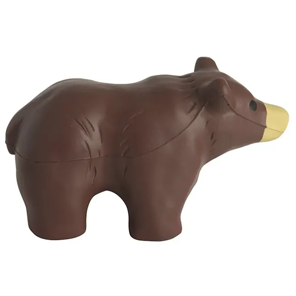 5" x 2.75" brown bear shaped stress reliever.... from ASI 34415 Alpi International LTD