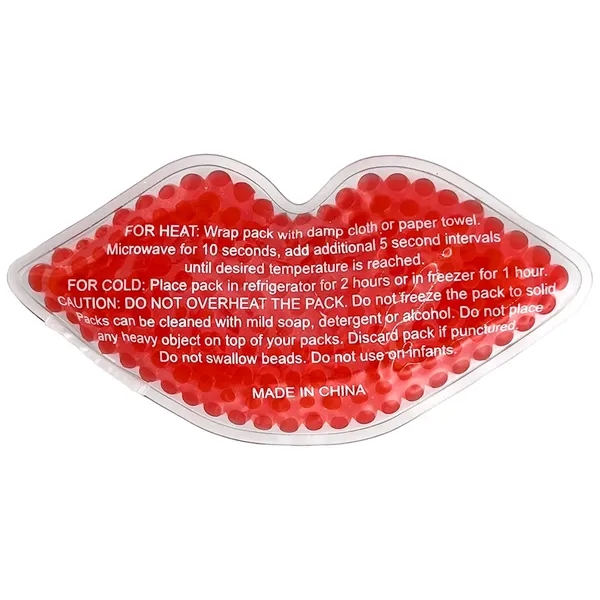 Lips-shaped gel bead packs for hot and cold therapy.... from ASI 34415 Alpi International LTD