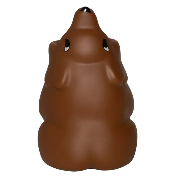 5.5" x 3" plastic bear shaped pen holder.... from ASI 34415 Alpi International LTD