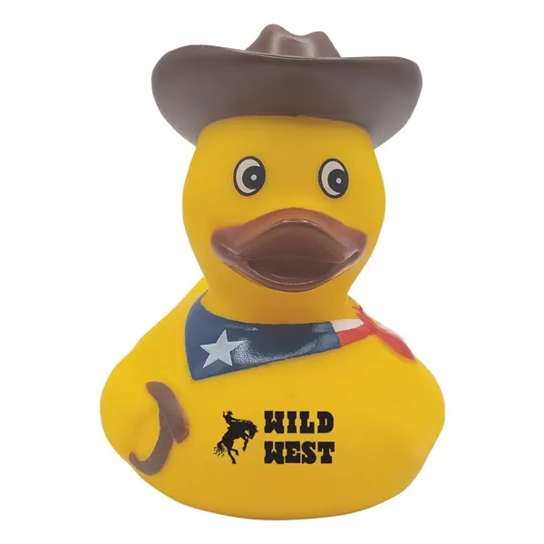 Cowboy themed rubber duck.... from ASI 34415 Alpi International LTD