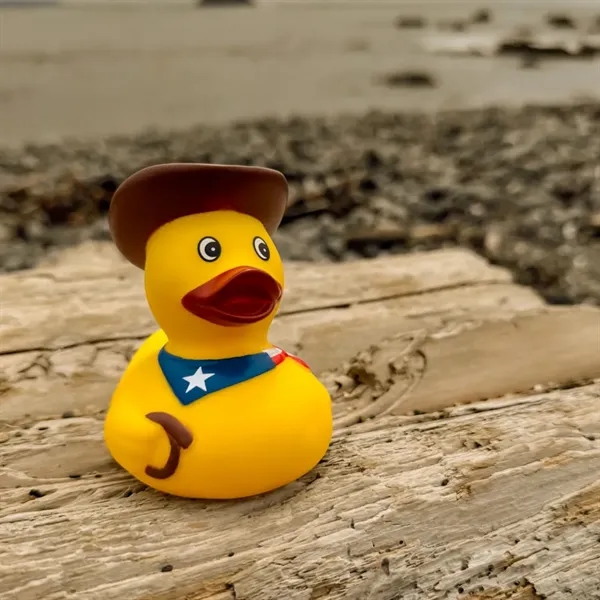 Cowboy themed rubber duck.... from ASI 34415 Alpi International LTD