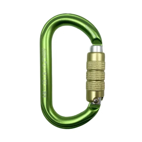 D Ring twist gate aluminum carabiner plus laser engraving on 1... from ASI 37218 Athena Promo (tm)