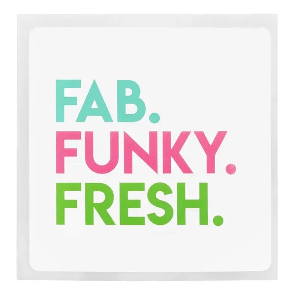 3" x 3" square sticker with rounded corners.... from ASI 61125 Hit Promotional Products / Hit®