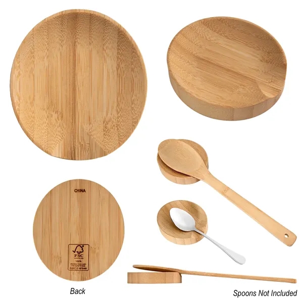 Bamboo spoon rest.... from ASI 61125 Hit Promotional Products / Hit®