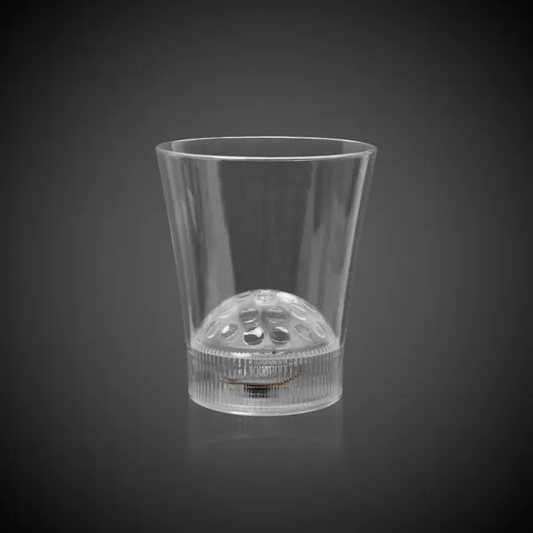 8 oz. rocks glass with LED light up disco ball.... from ASI 42016 Brighter Promotions Inc / Chemical Light™