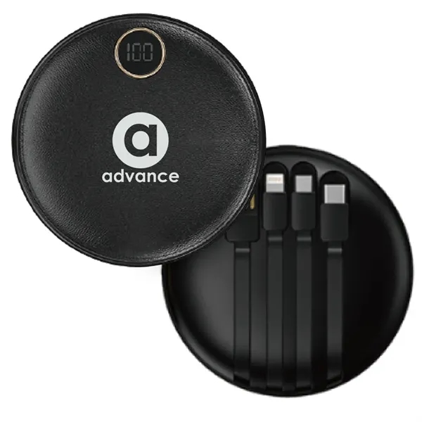 6600-mAh power bank equipped with dual inputs of Micro USB and... from ASI 39552 BEL Promo