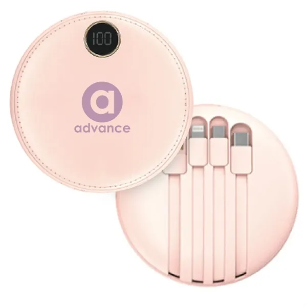 6600-mAh power bank equipped with dual inputs of Micro USB and... from ASI 39552 BEL Promo