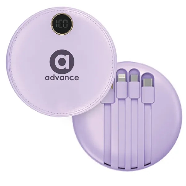 6600-mAh power bank equipped with dual inputs of Micro USB and... from ASI 39552 BEL Promo