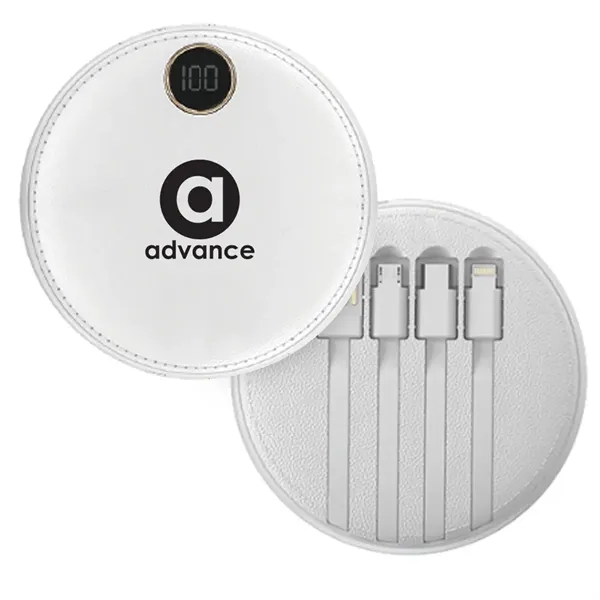 6600-mAh power bank equipped with dual inputs of Micro USB and... from ASI 39552 BEL Promo