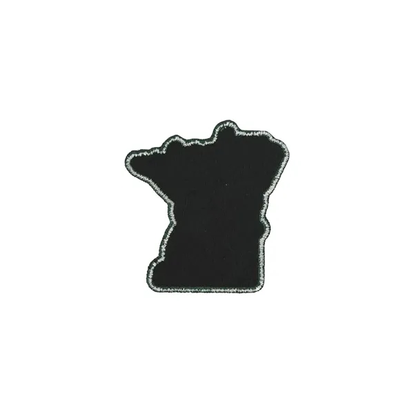 Custom shape woven label with embroidery backing and edge. Durable, 100%... from ASI 92980 WOV-IN® / Universal Strap/Wov-In Line