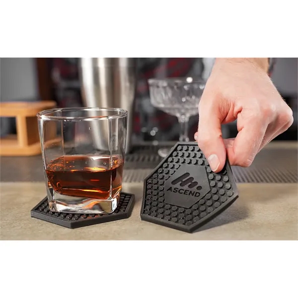 These USA-made coasters are the perfect finishing touch for any beverage... from ASI 45657 Pop! Promos