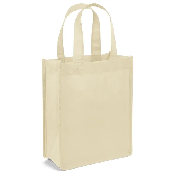 Non-Woven Polypropylene Tote with strong stitched seams and side/bottom gussets.... from ASI 37940 Bag Makers Inc