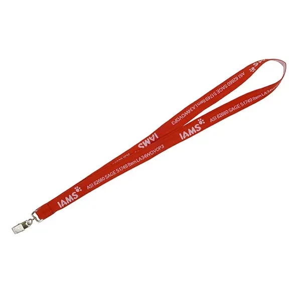 18" x 3/4" rPET woven polyester lanyards.... from ASI 62660 Innovation Line