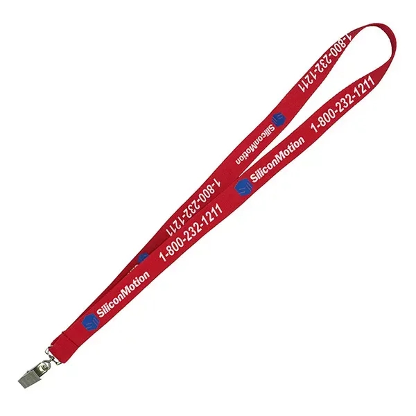 18" x 3/4" rPET woven polyester lanyards.... from ASI 62660 Innovation Line