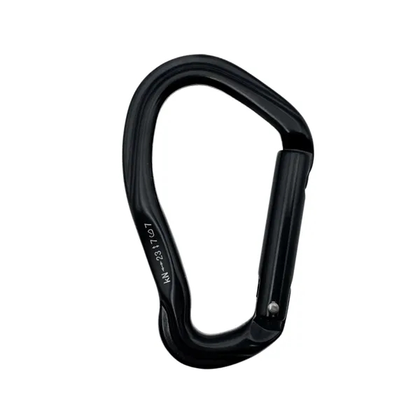 B Ring straight gate aluminum carabiner plus laser engraving on 1... from ASI 37218 Athena Promo (tm)