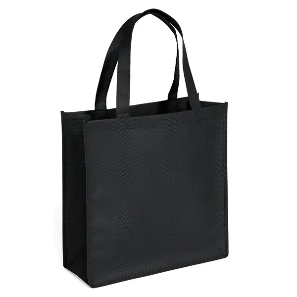 Non-Woven Polypropylene Tote with strong stitched seams and side/bottom gussets.... from ASI 37940 Bag Makers Inc