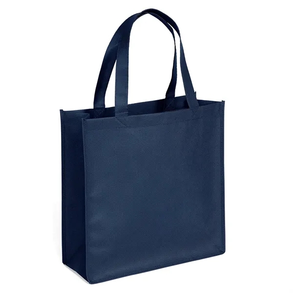 Non-Woven Polypropylene Tote with strong stitched seams and side/bottom gussets.... from ASI 37940 Bag Makers Inc