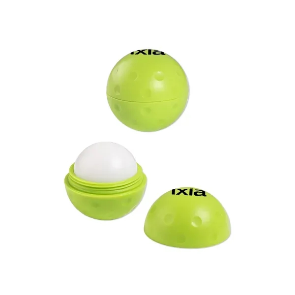 1 1/2" plastic lip balm with pickleball design.... from ASI 98360 WOWLine / WOWLine®