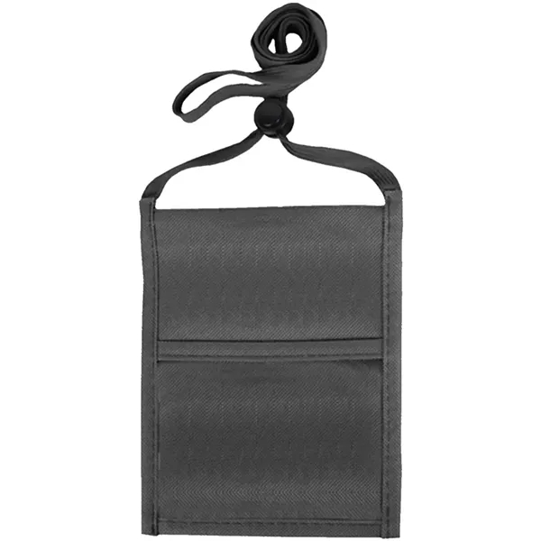 Single pocket neck wallet with adjustable lanyard.... from ASI 39552 BEL Promo