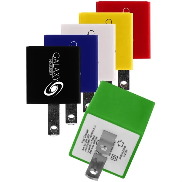 USB wall charger with square design.... from ASI 39552 BEL Promo