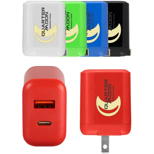 USB wall charger with two ports.... from ASI 39552 BEL Promo