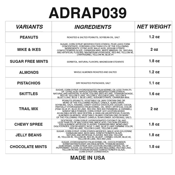 Small full color plastic cup filled with candy or snack fills.... from ASI 39552 BEL Promo