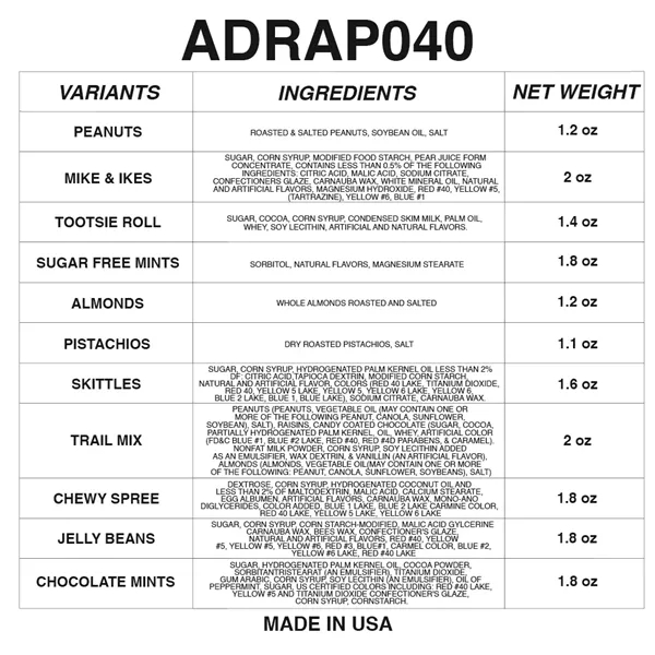 Large full color cup filled with candy.... from ASI 39552 BEL Promo