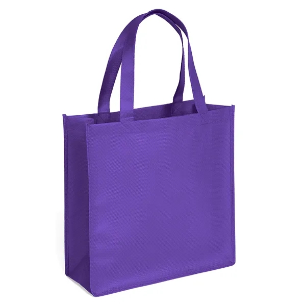 Non-Woven Polypropylene Tote with strong stitched seams and side/bottom gussets.... from ASI 37940 Bag Makers Inc