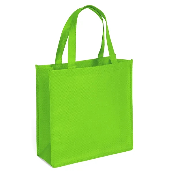Non-Woven Polypropylene Tote with strong stitched seams and side/bottom gussets.... from ASI 37940 Bag Makers Inc