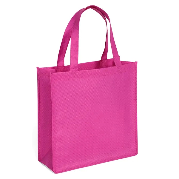 Non-Woven Polypropylene Tote with strong stitched seams and side/bottom gussets.... from ASI 37940 Bag Makers Inc
