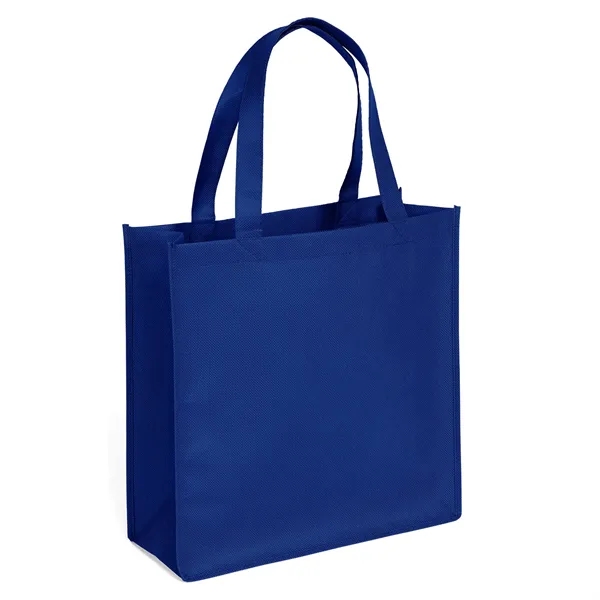 Non-Woven Polypropylene Tote with strong stitched seams and side/bottom gussets.... from ASI 37940 Bag Makers Inc