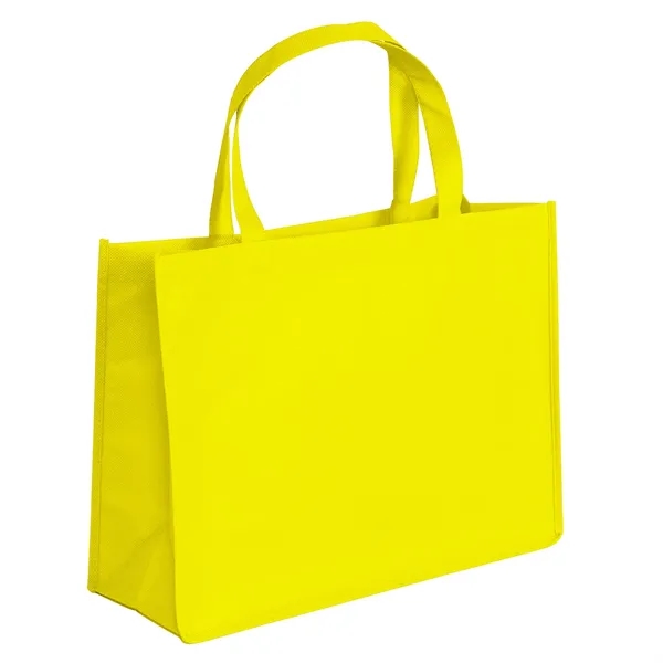 Non-Woven Polypropylene Tote with strong stitched seams and side/bottom gussets.... from ASI 37940 Bag Makers Inc
