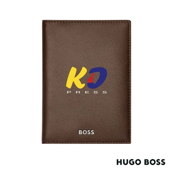 The Hugo Boss® Classic Smooth Trifold Card Holder is characterized by... from ASI 84592 St Regis Group