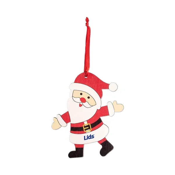 5" wooden Santa ornament.... from ASI 98360 WOWLine / WOWLine®