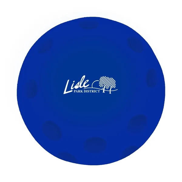 2.5" pickleball shaped stress reliever.... from ASI 63549 Jornik Manufacturing Corp