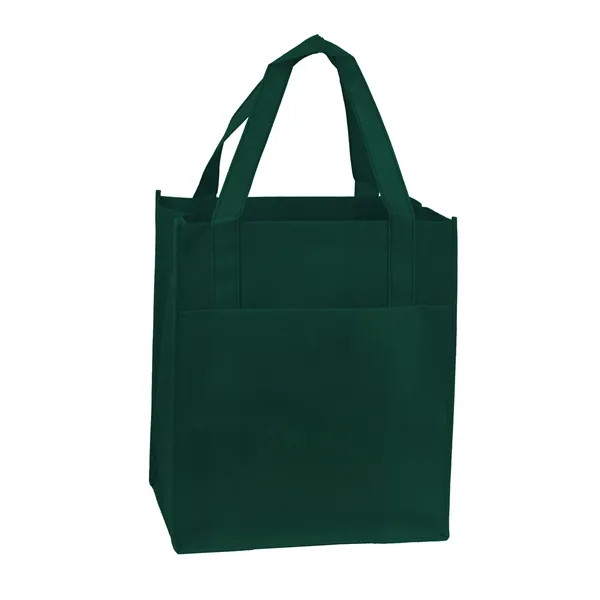 13" x 15" x 10" non-woven polypropylene pocket tote bag with... from ASI 37980 Bagworld
