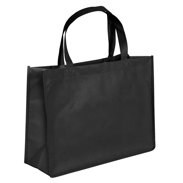 Non-Woven Polypropylene Tote with strong stitched seams and side/bottom gussets.... from ASI 37940 Bag Makers Inc