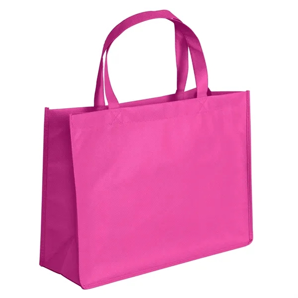 Non-Woven Polypropylene Tote with strong stitched seams and side/bottom gussets.... from ASI 37940 Bag Makers Inc