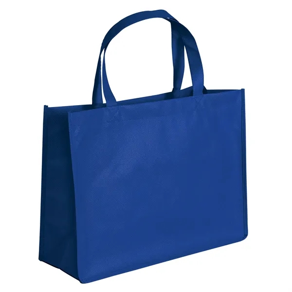 Non-Woven Polypropylene Tote with strong stitched seams and side/bottom gussets.... from ASI 37940 Bag Makers Inc