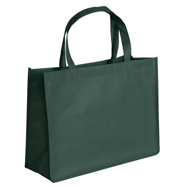 Non-Woven Polypropylene Tote with strong stitched seams and side/bottom gussets.... from ASI 37940 Bag Makers Inc