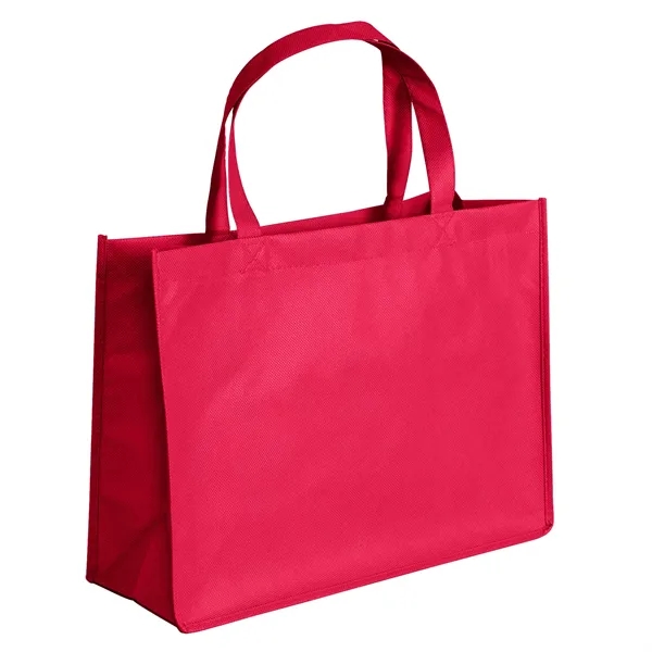 Non-Woven Polypropylene Tote with strong stitched seams and side/bottom gussets.... from ASI 37940 Bag Makers Inc