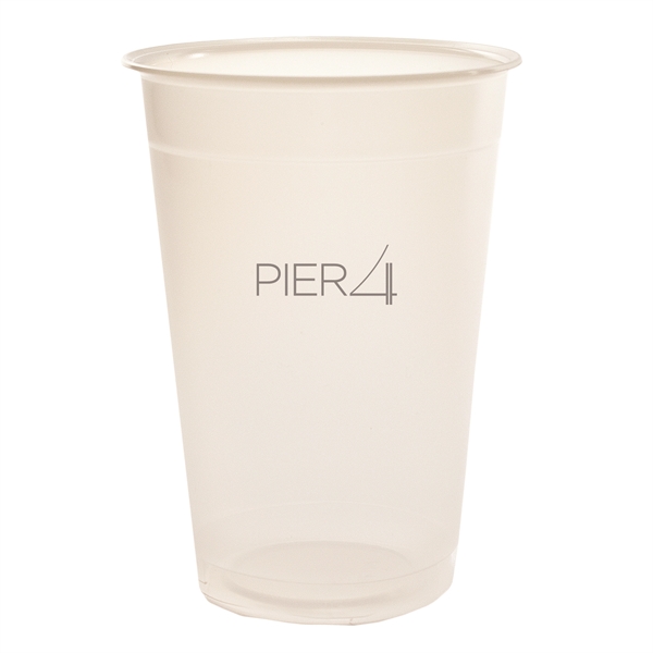 Translucent soft sided plastic cup.... from ASI 88200 TK Sorg's - A Div of Arch Promo Group, LLC / PETITE